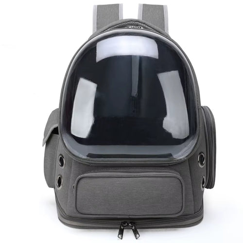 SpacePaw – Transparent Pet Capsule Backpack